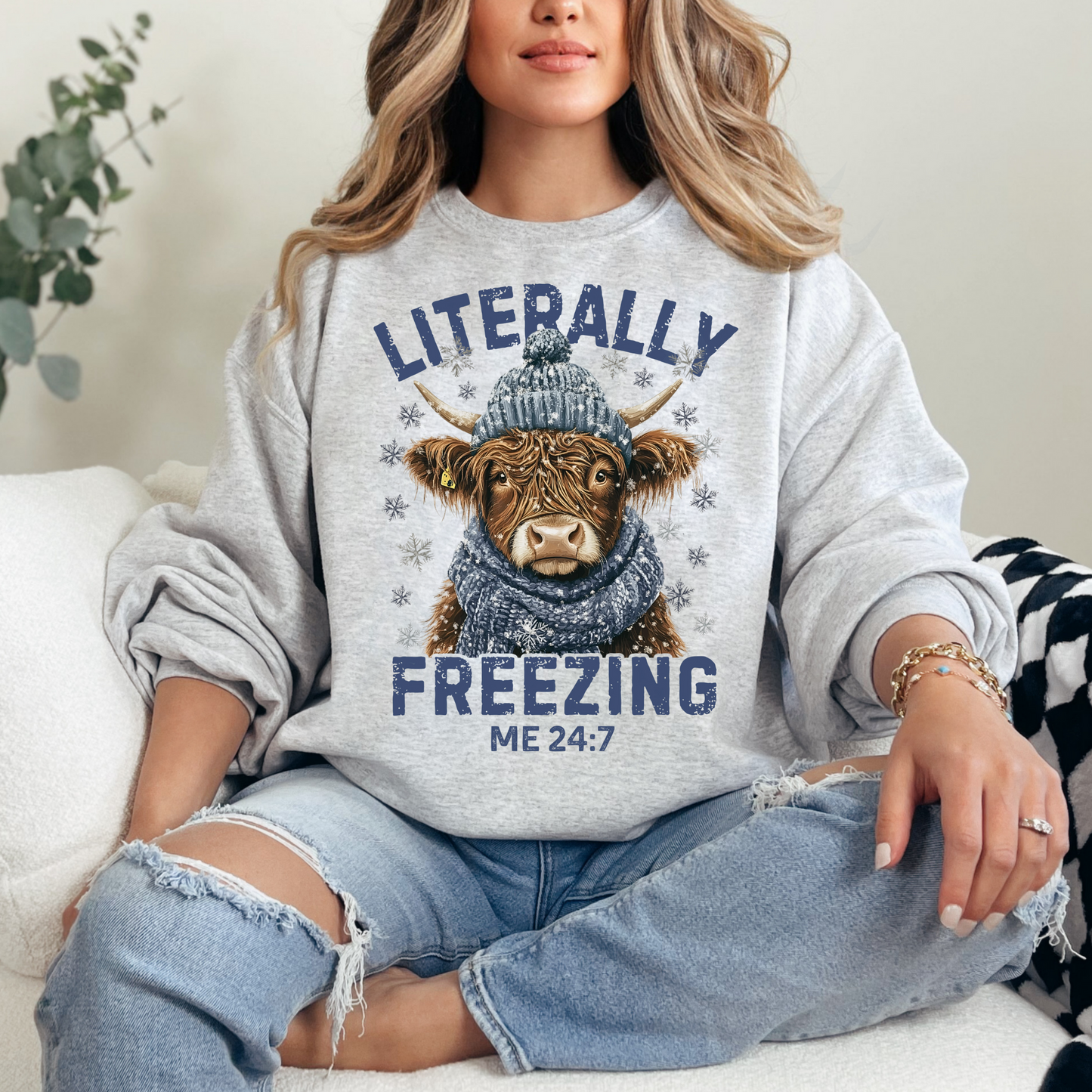 Literally Freezing Sweatshirt